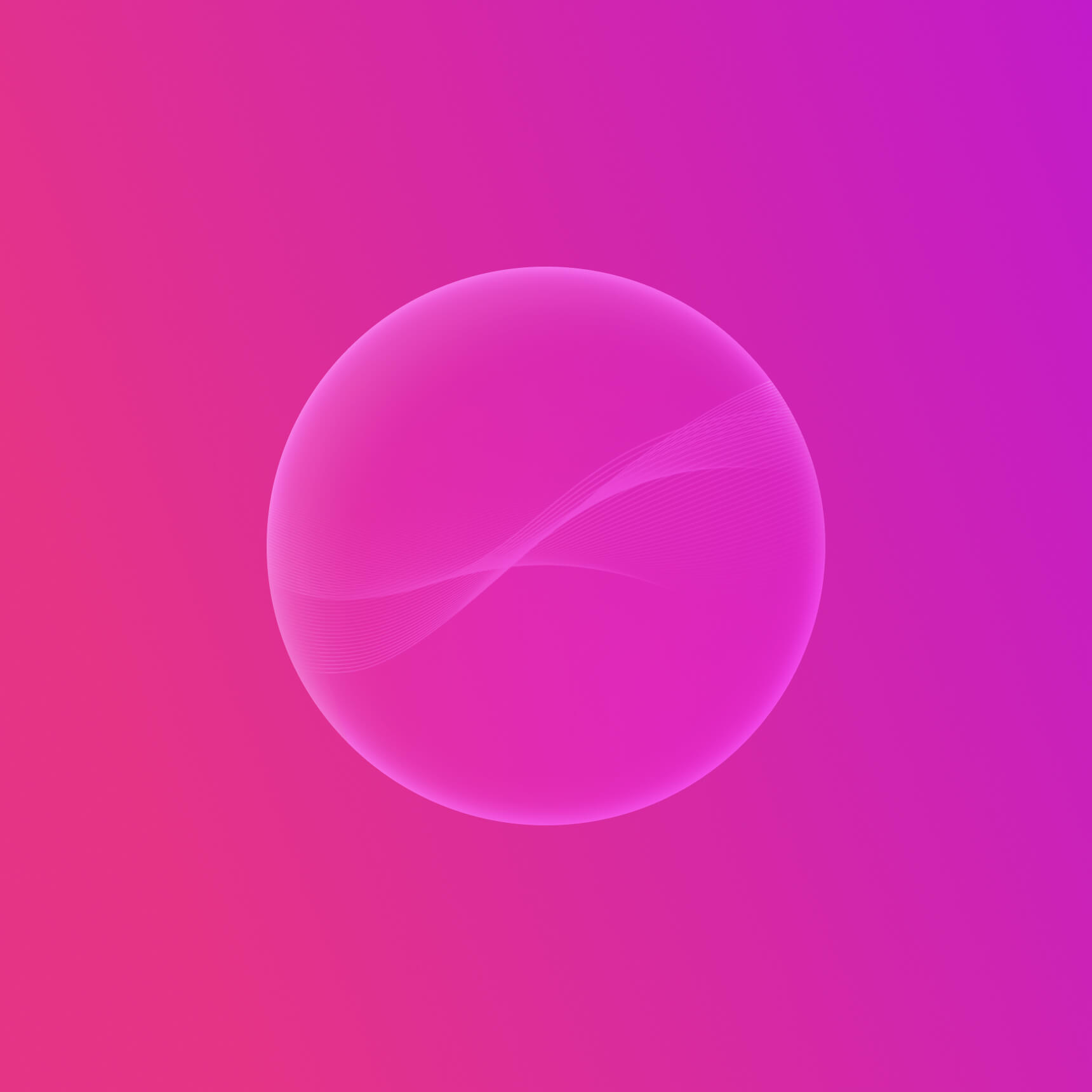 Songclip pink circle design